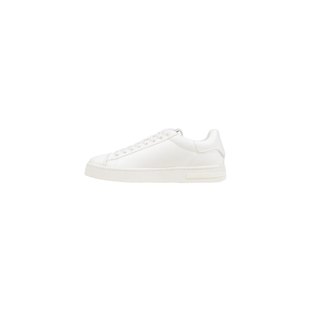 Armani Exchange White Polyester Low Top Sneakers | Regal Royce