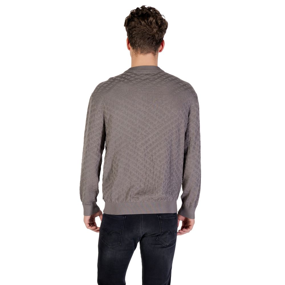 Armani Exchange Gray Polyamide Sweatshirt | Regal Royce