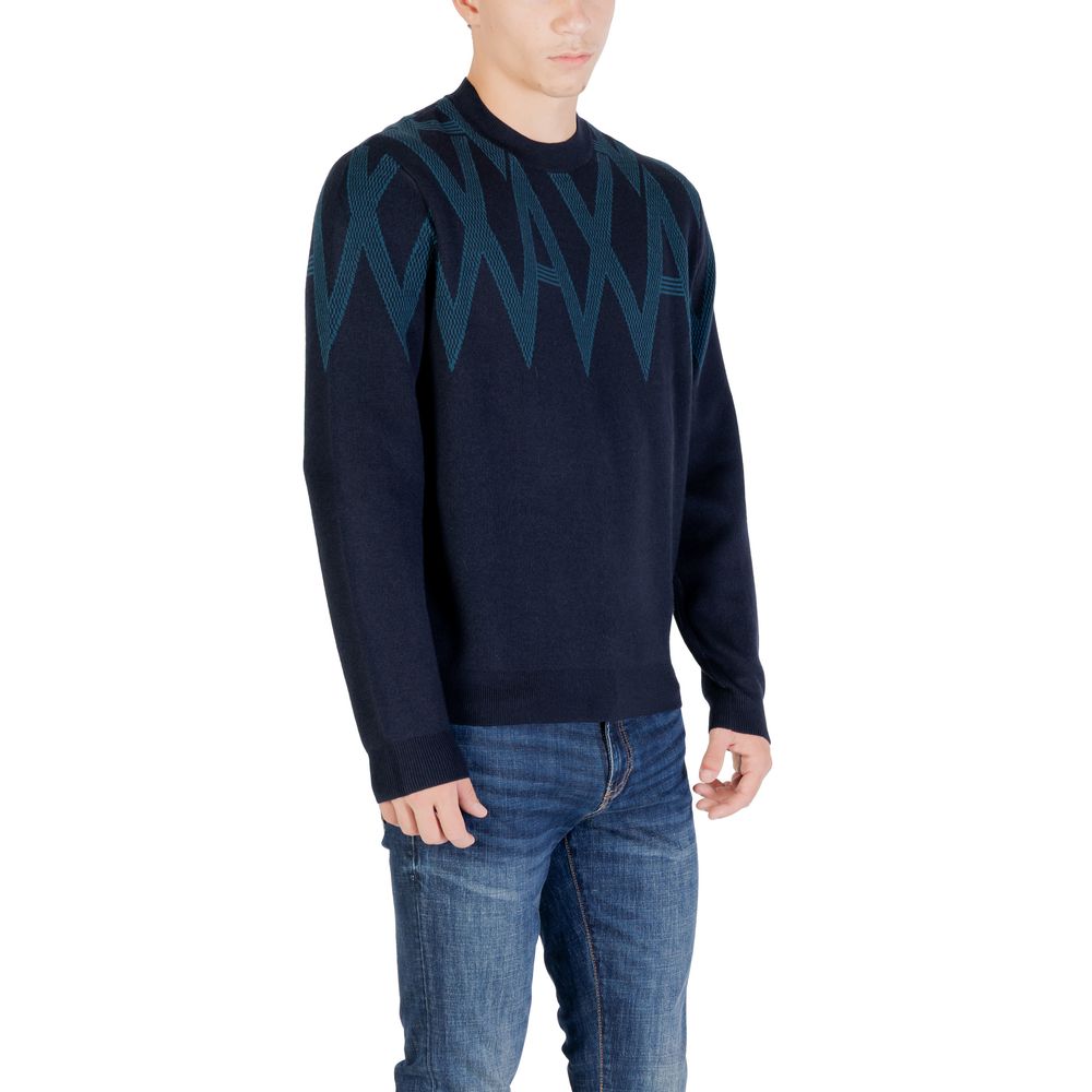 Armani Exchange Black Marabou Sweatshirt | Regal Royce