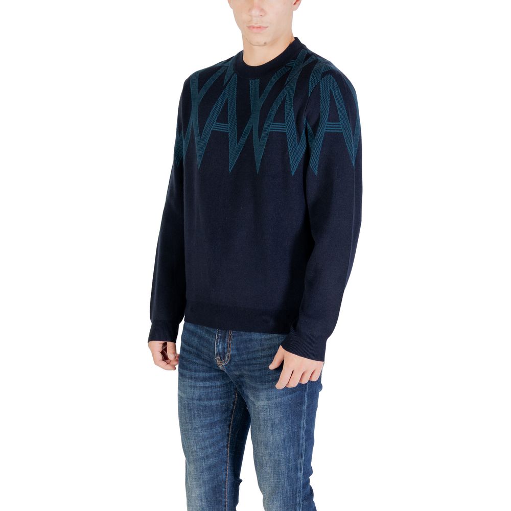Armani Exchange Black Marabou Sweatshirt | Regal Royce
