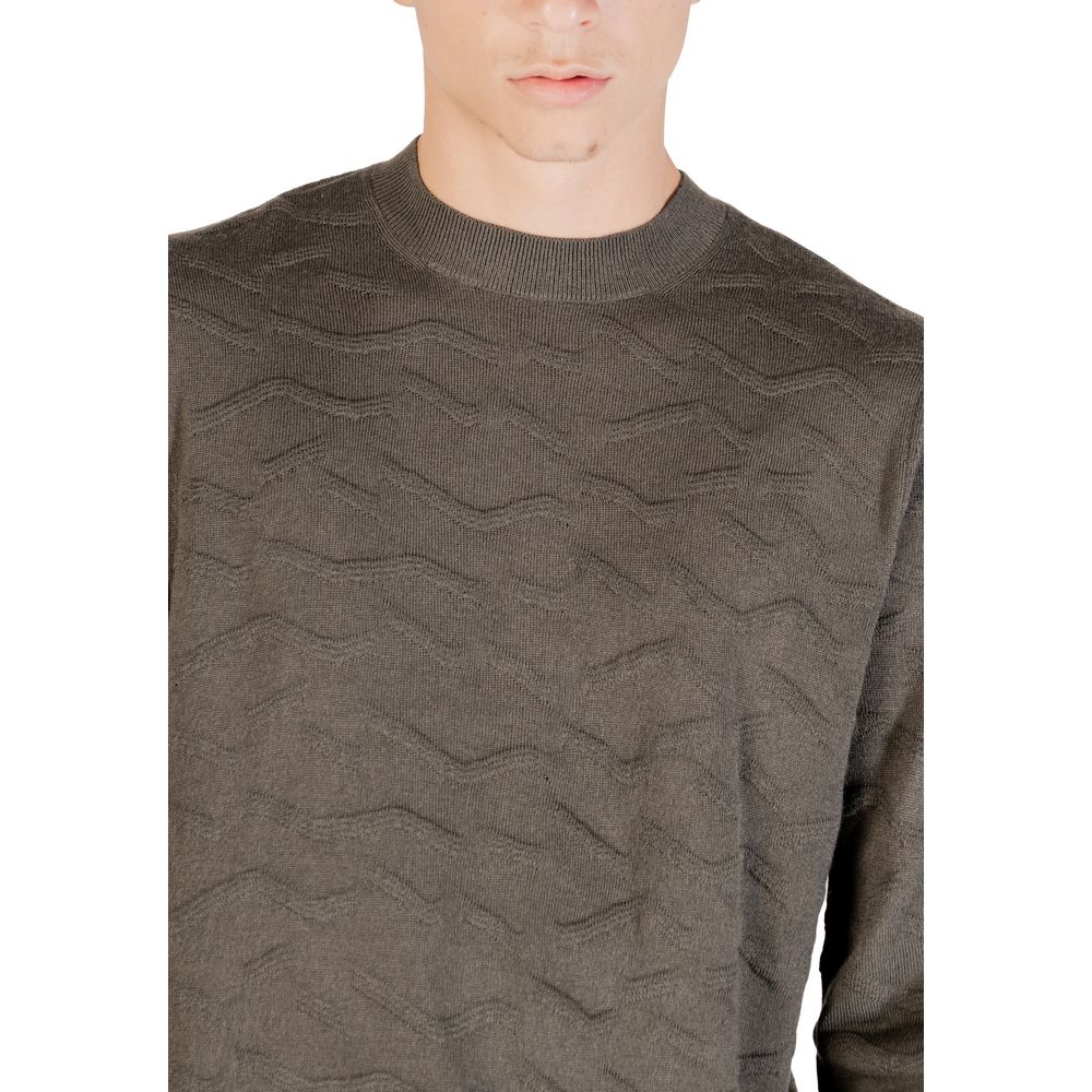 Armani Exchange Green Marabou Sweatshirt | Regal Royce