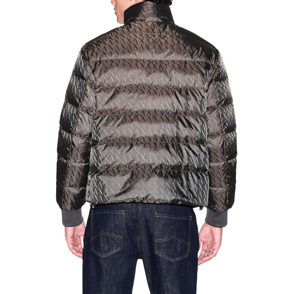 Armani Exchange Green Polyamide Coat | Regal Royce