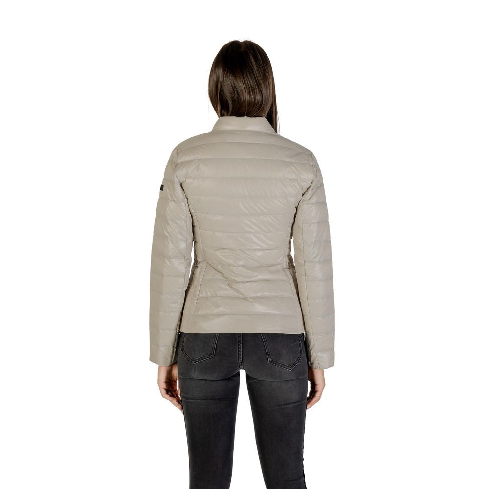 Armani Exchange Beige Polyamide Coat | Regal Royce