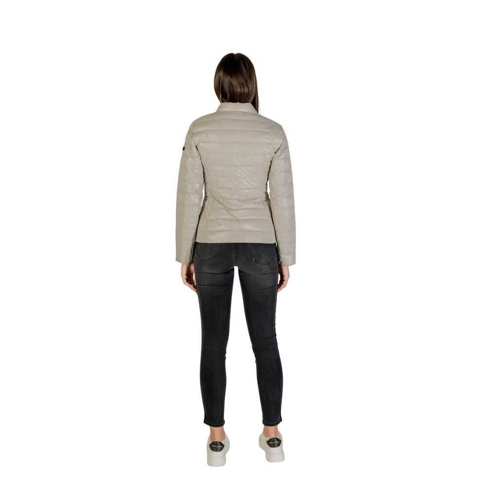 Armani Exchange Beige Polyamide Coat | Regal Royce