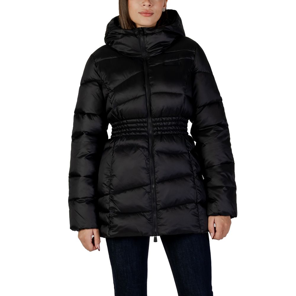 EA7 Emporio Armani Black Polyamide Bomber | Regal Royce