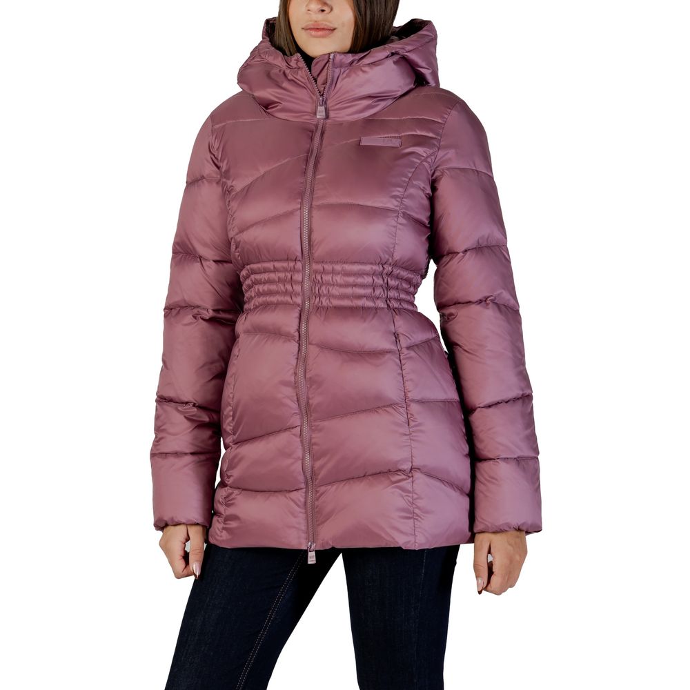 EA7 Emporio Armani Purple Polyamide Bomber | Regal Royce