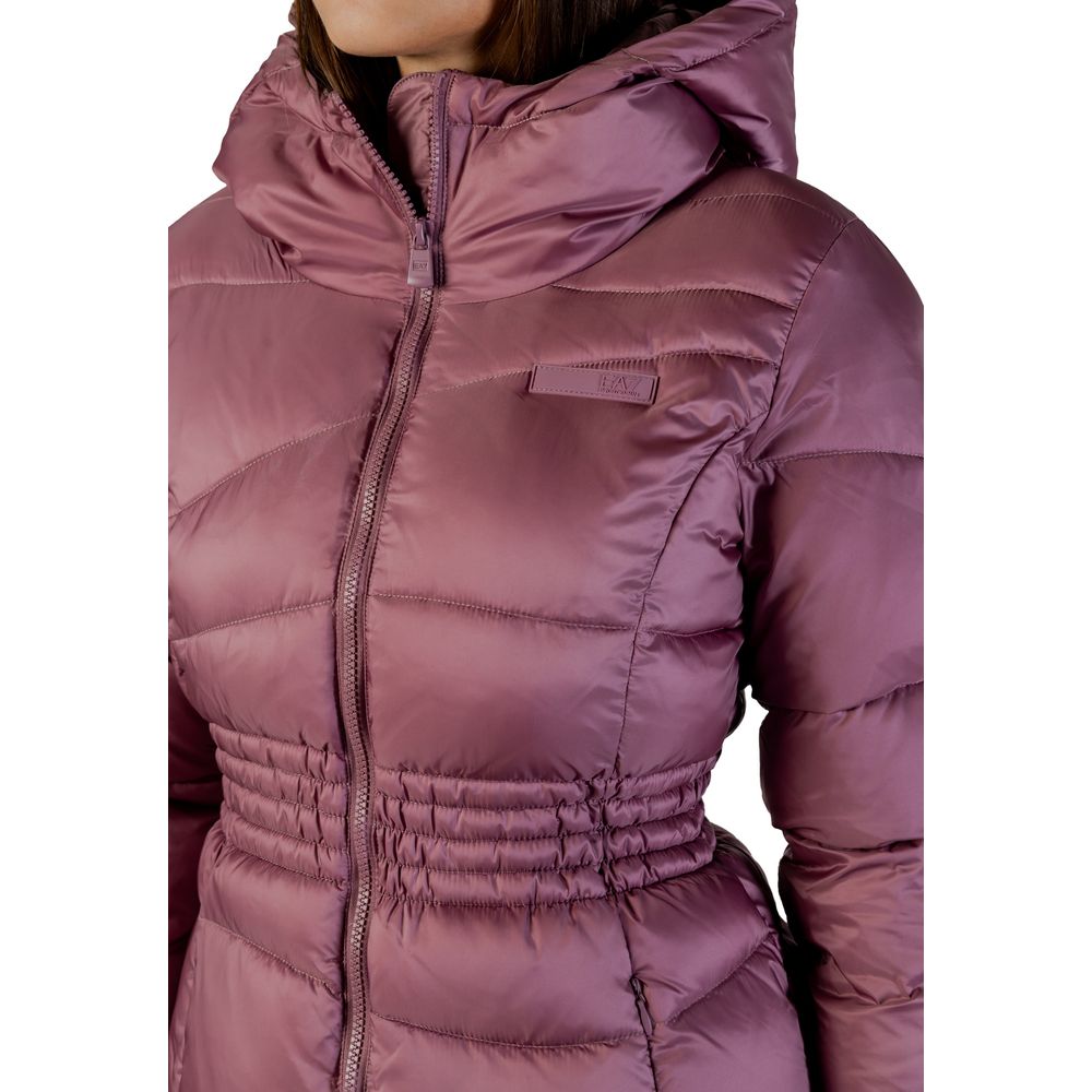EA7 Emporio Armani Purple Polyamide Bomber | Regal Royce
