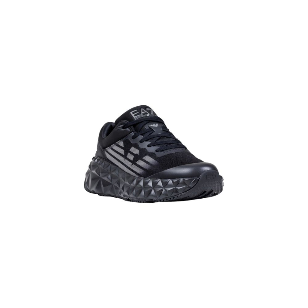 EA7 Emporio Armani Bicolor Polyester Athletic Sneakers | Regal Royce