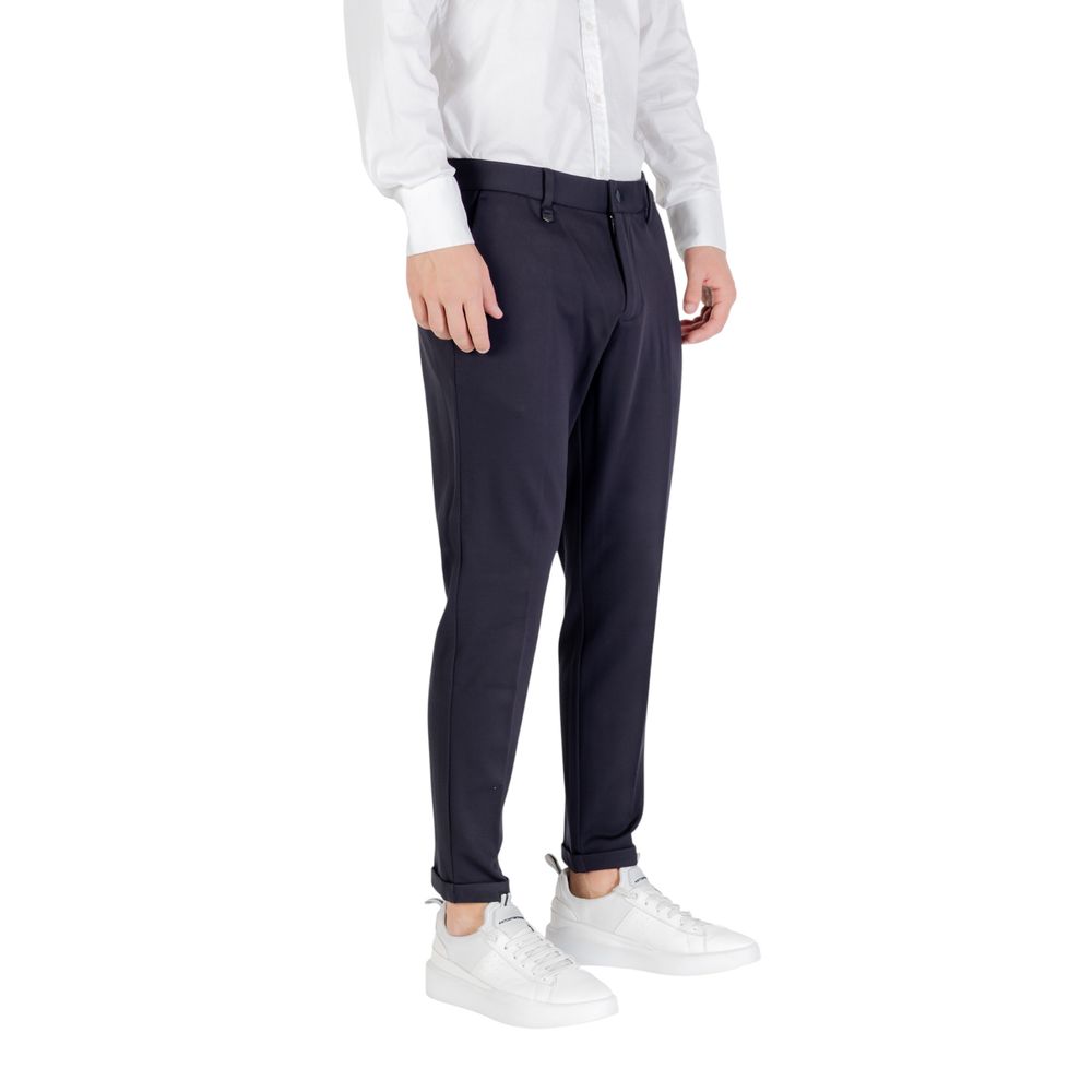 Antony Morato Blue Viscose Dress Pants | Regal Royce