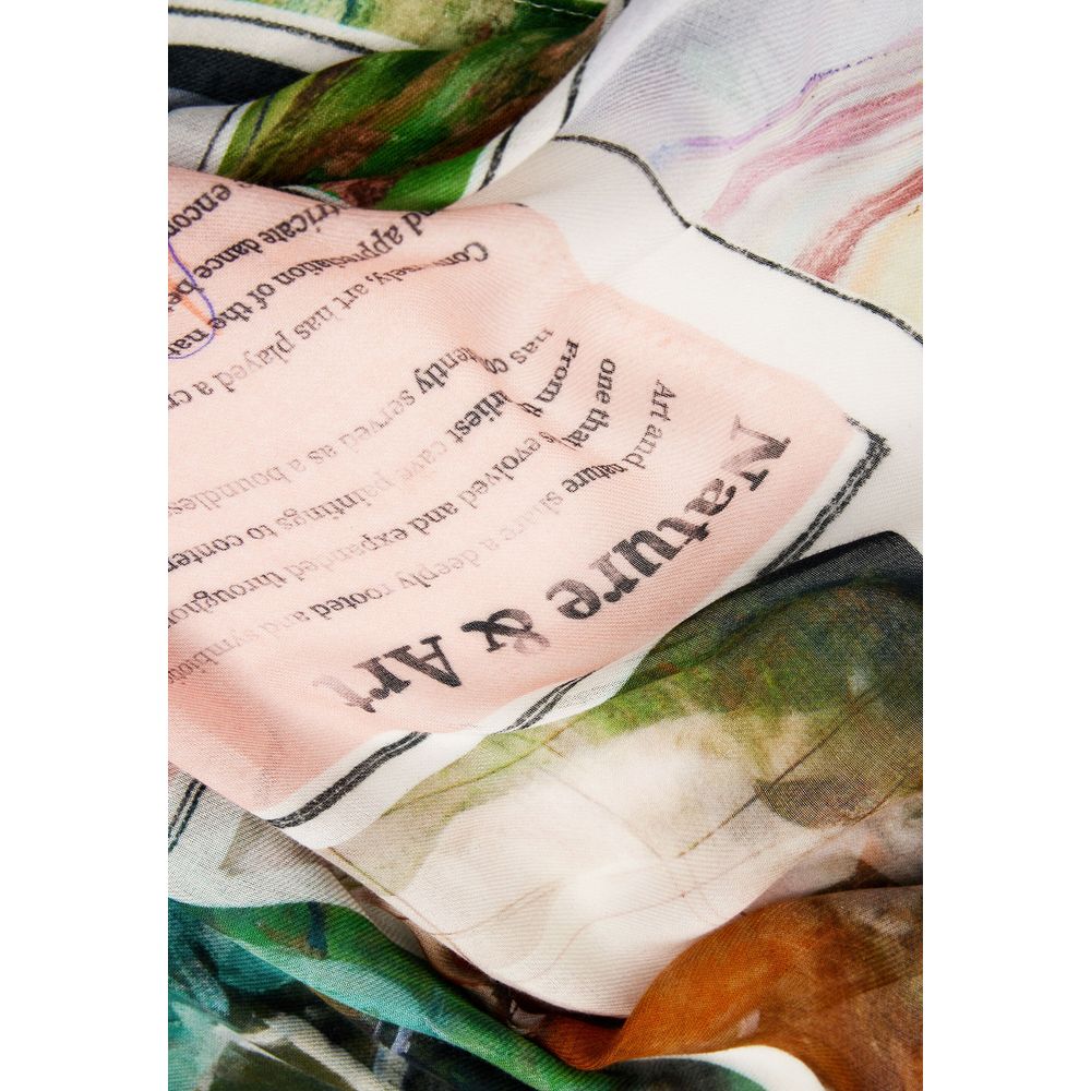 Desigual Bicolor Viscose Foulard | Regal Royce