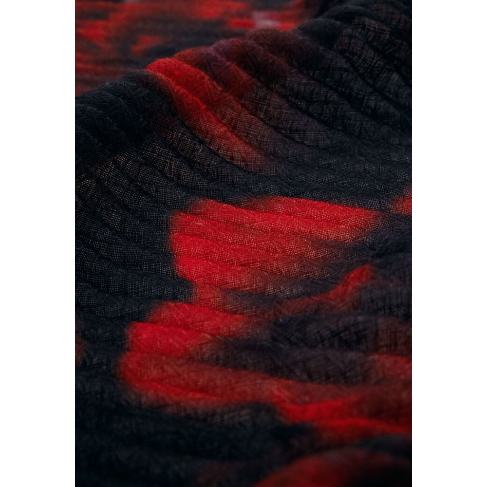 Desigual Black Polyester Scarf | Regal Royce