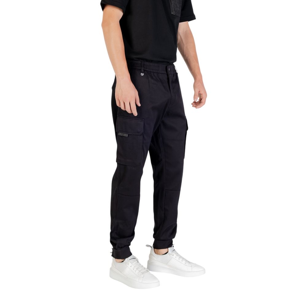 Antony Morato Black Viscose Casual Pants | Regal Royce