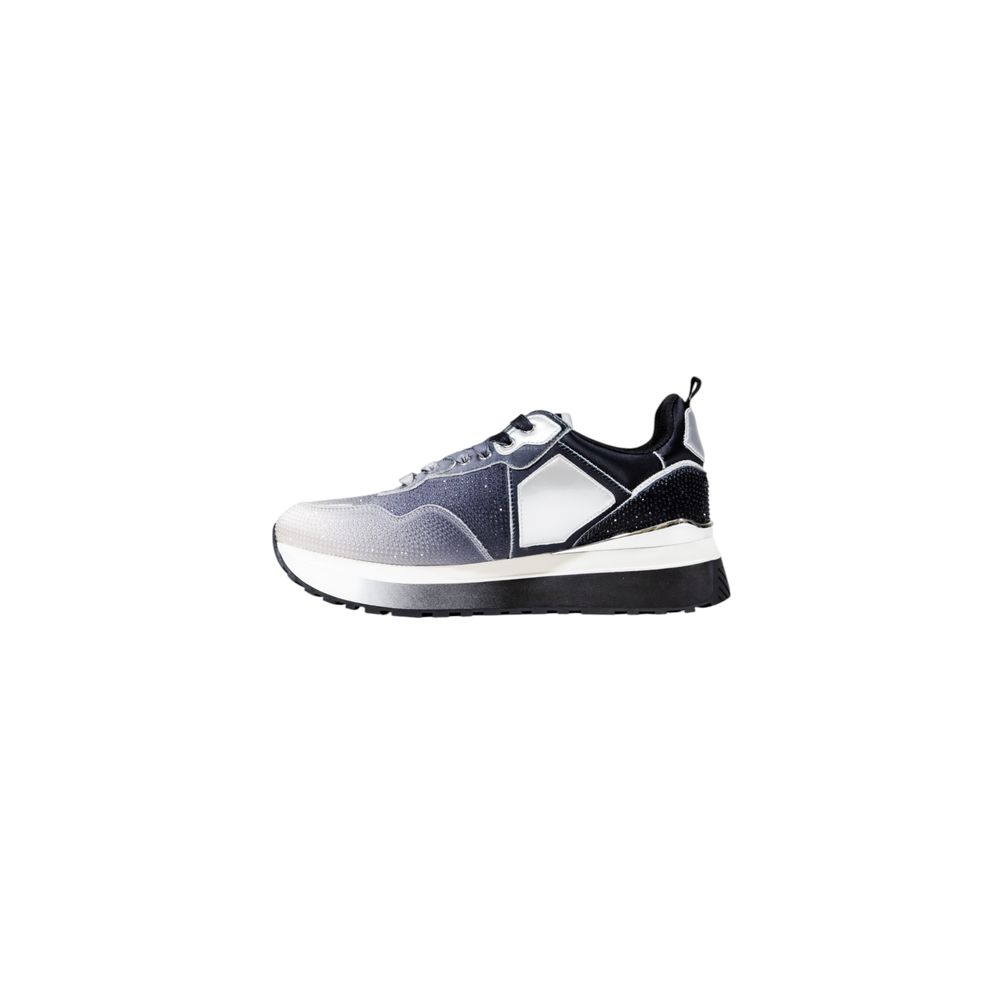 Liu Jo Black And White Synthetic Chunky Sneakers | Regal Royce
