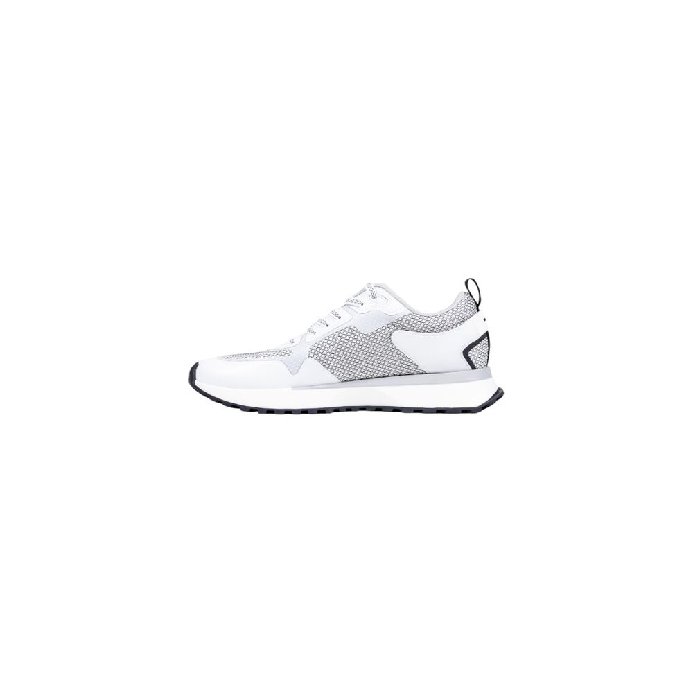 Hugo Boss White Polyester Athletic Sneakers | Regal Royce