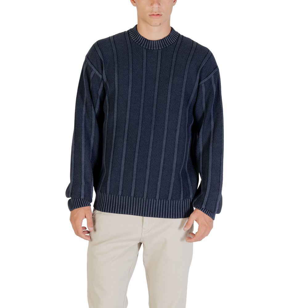 Hugo Boss Blue Cotton Sweatshirt | Regal Royce