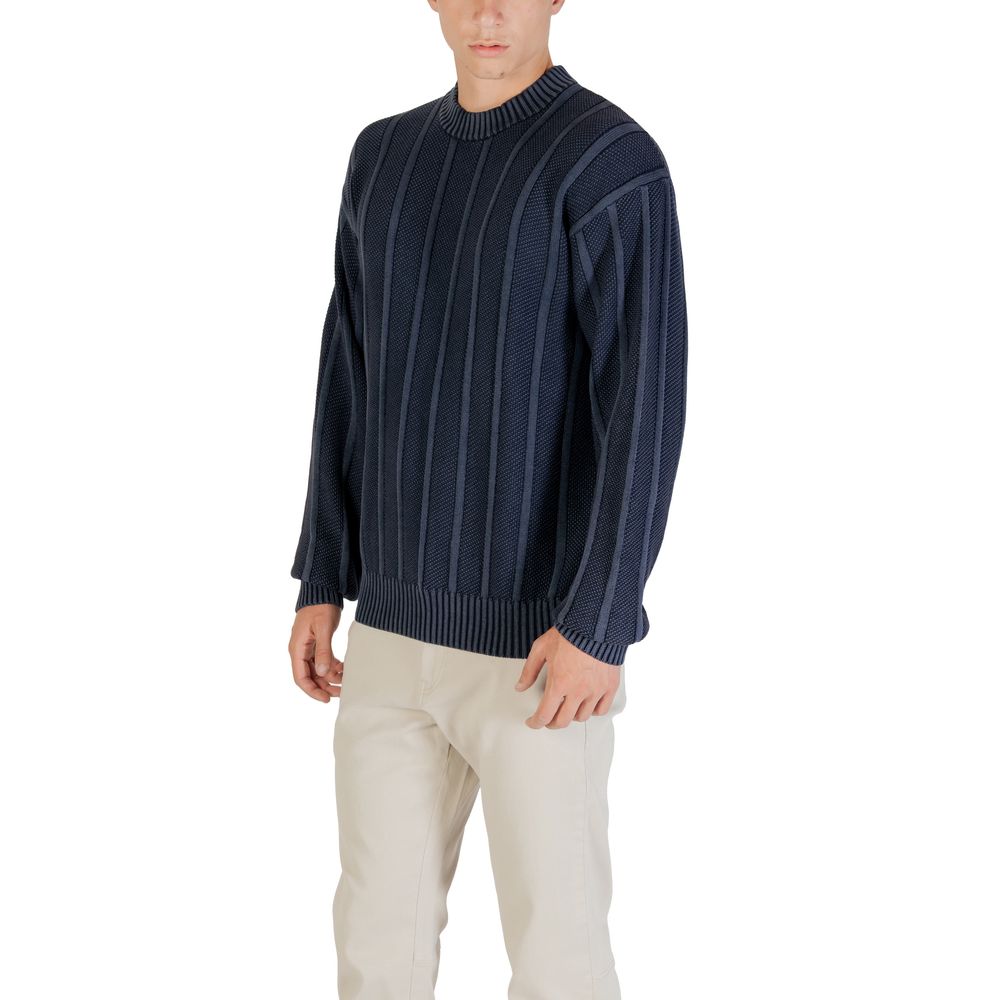 Hugo Boss Blue Cotton Sweatshirt | Regal Royce