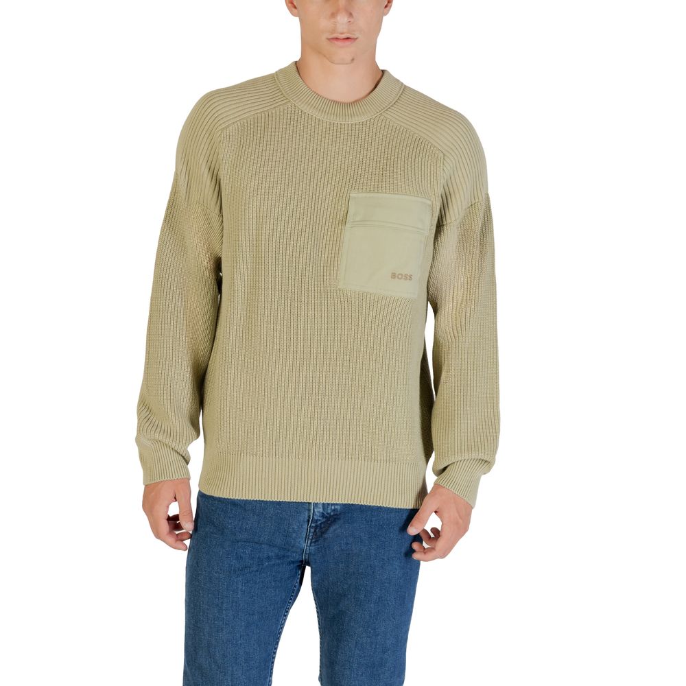 Hugo Boss Green Cotton Sweatshirt | Regal Royce