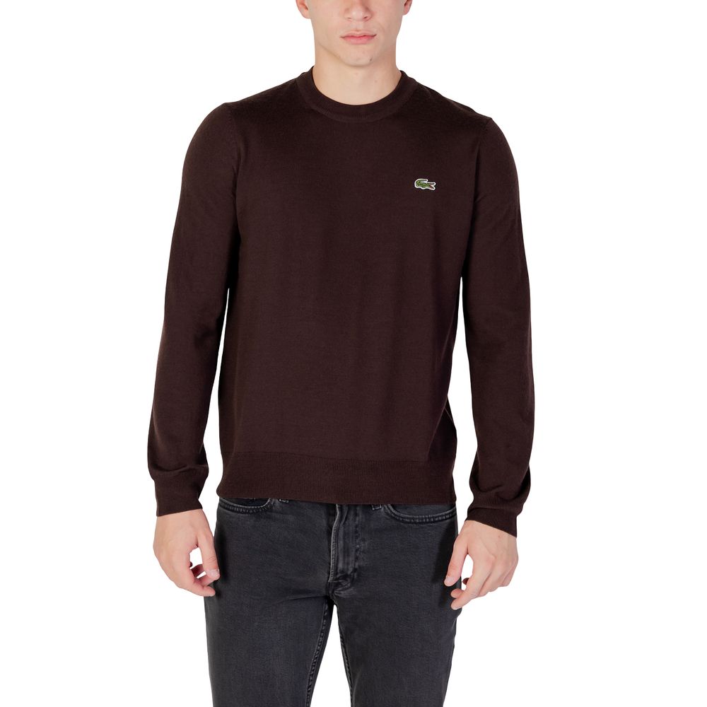 Lacoste Brown Wool Sweatshirt | Regal Royce