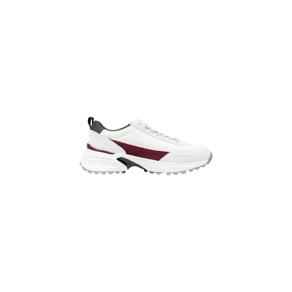 Calvin Klein Cream Suede Leather Chunky Sneakers | Regal Royce