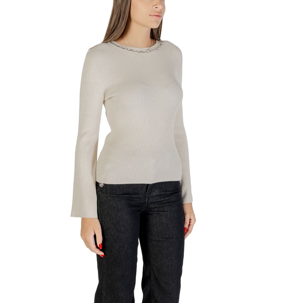 Only Beige Viscose Sweatshirt | Regal Royce