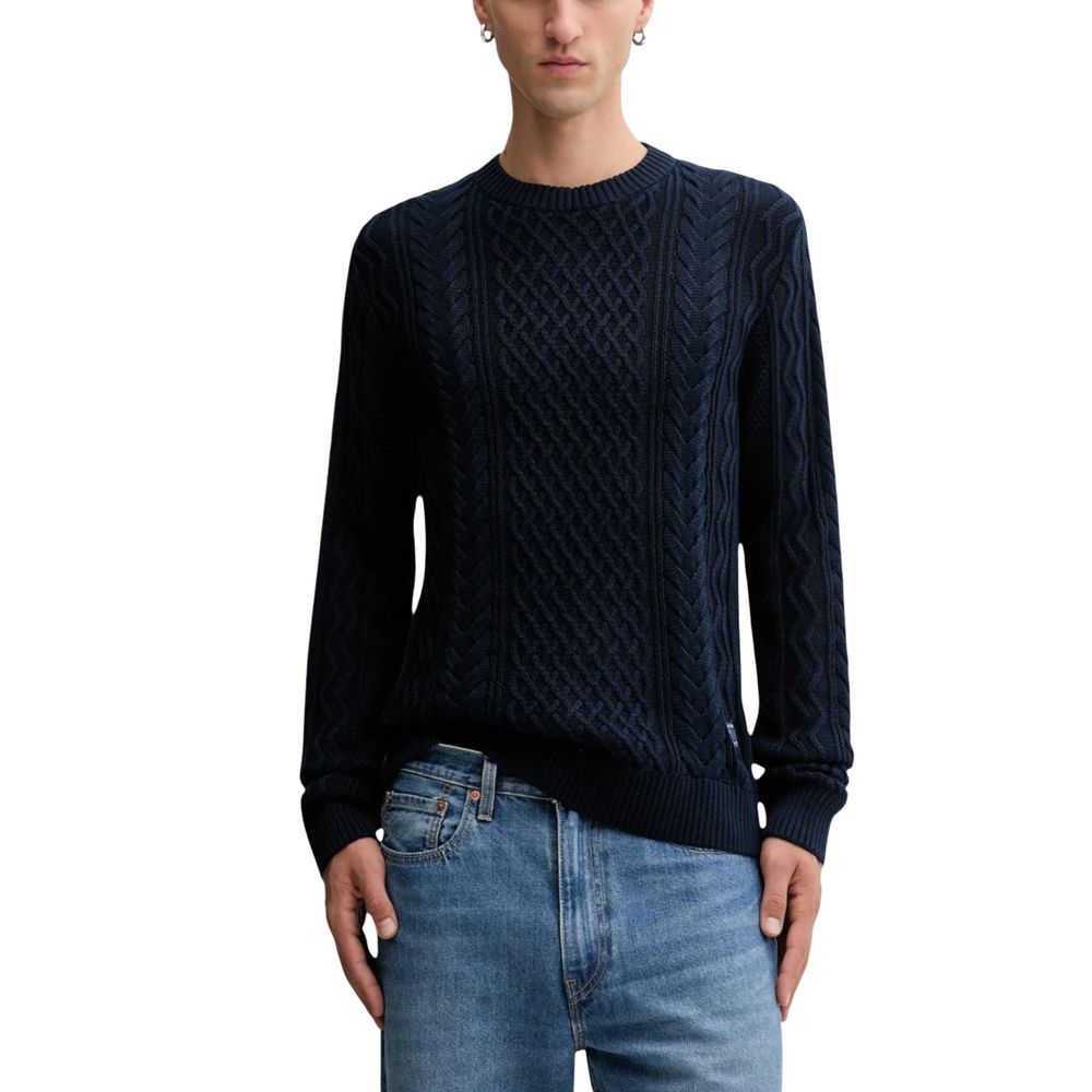 Tommy Hilfiger Jeans Blue Recycled Cotton Sweatshirt | Regal Royce