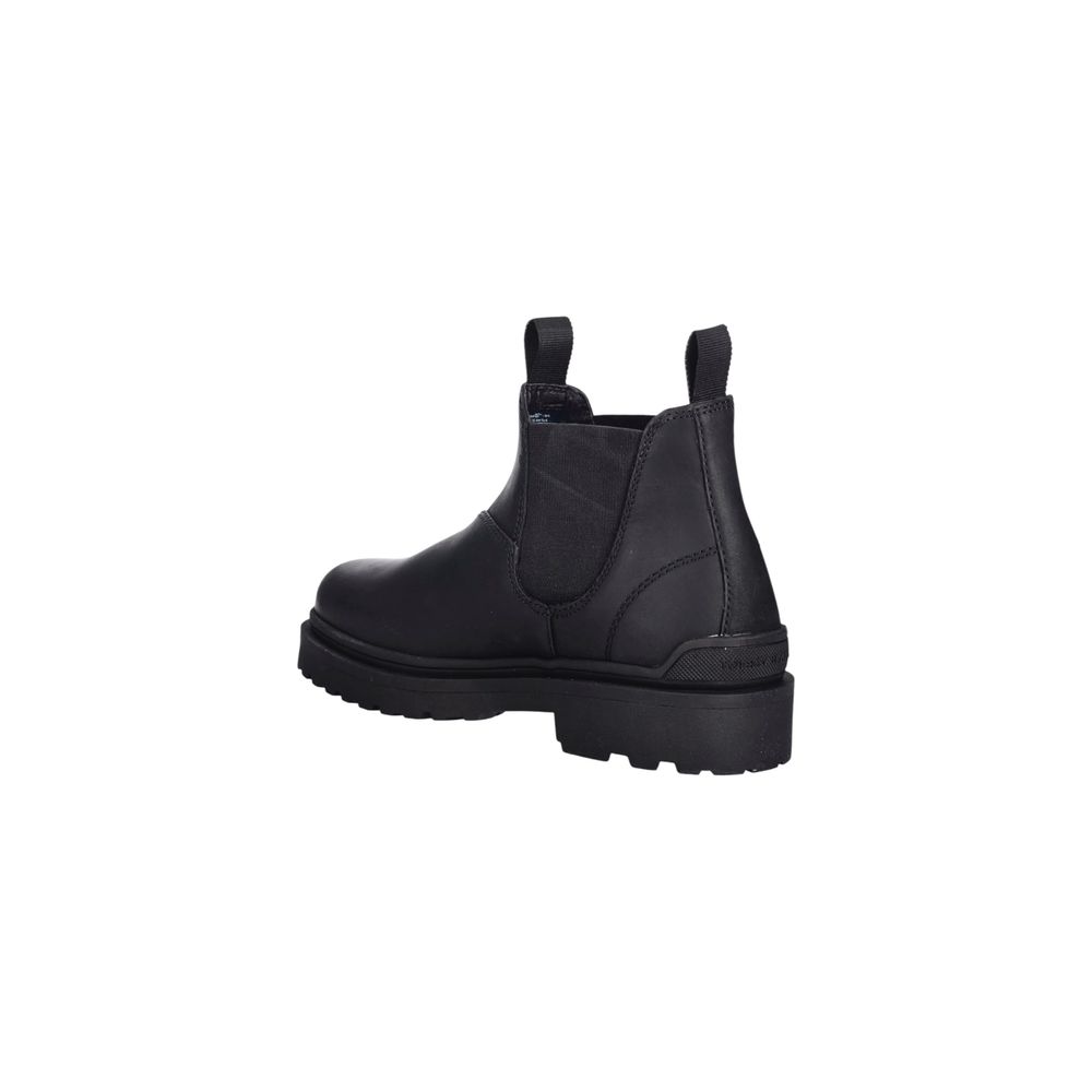 Tommy Hilfiger Jeans Black Leather Chelsea Boots | Regal Royce