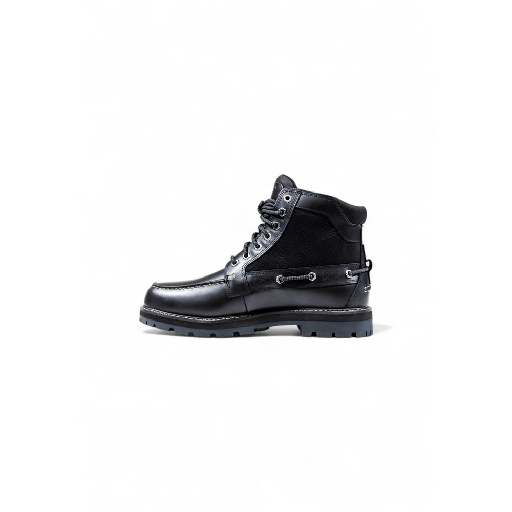 Timberland Black Leather Lace-Up Boots | Regal Royce
