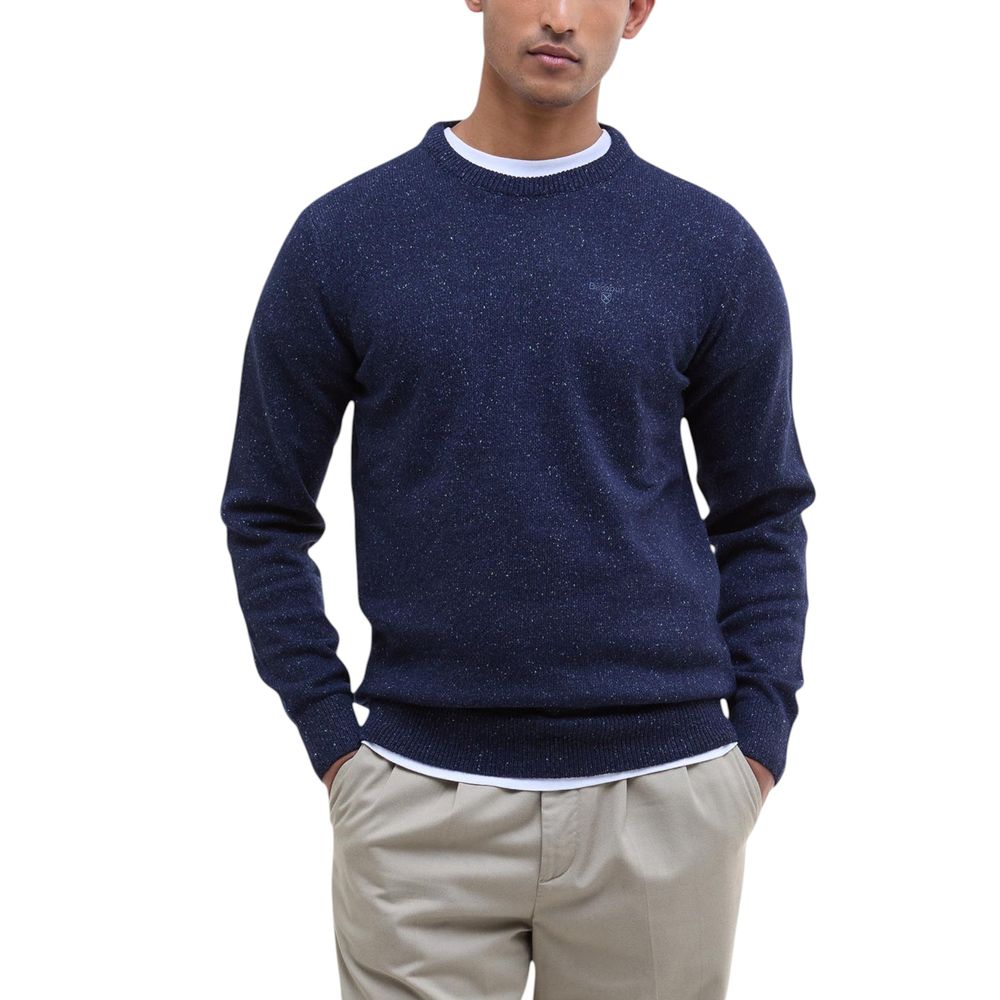 Barbour Blue Wool Sweatshirt | Regal Royce