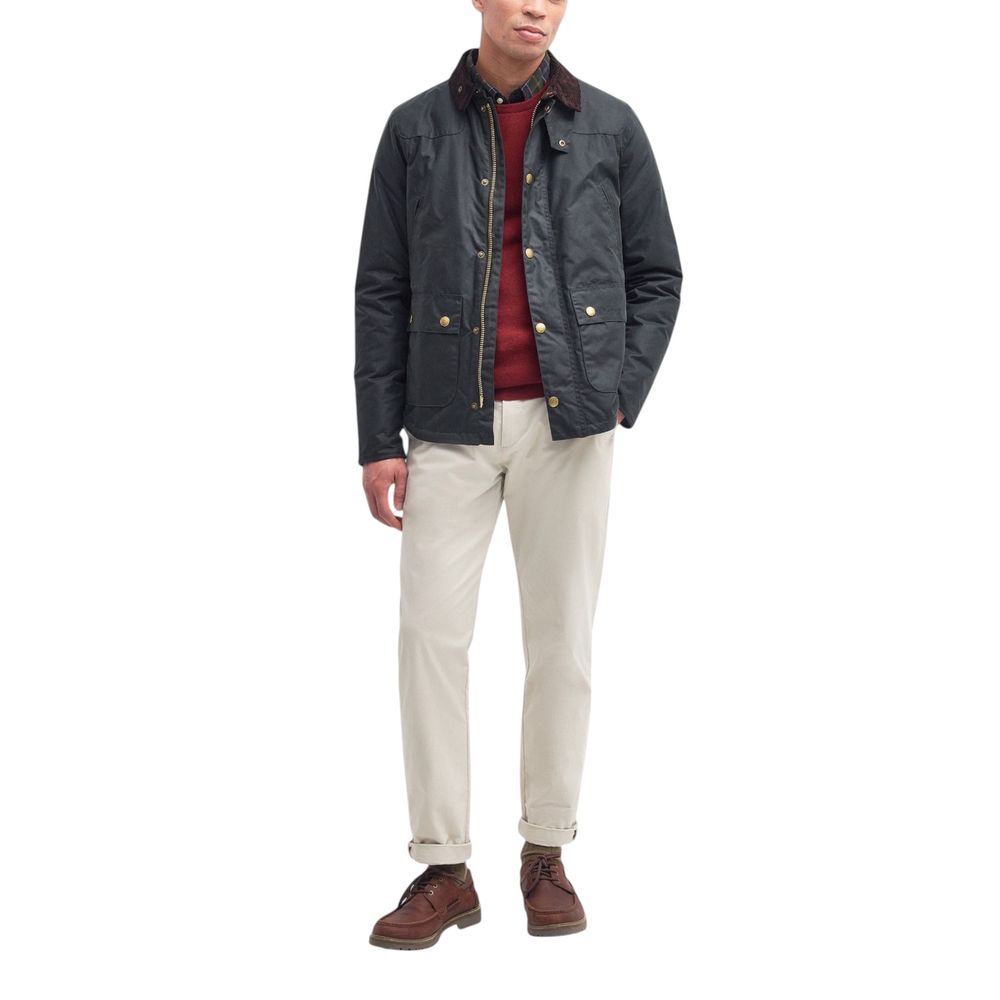 Barbour Gray Cotton Shell Jacket | Regal Royce