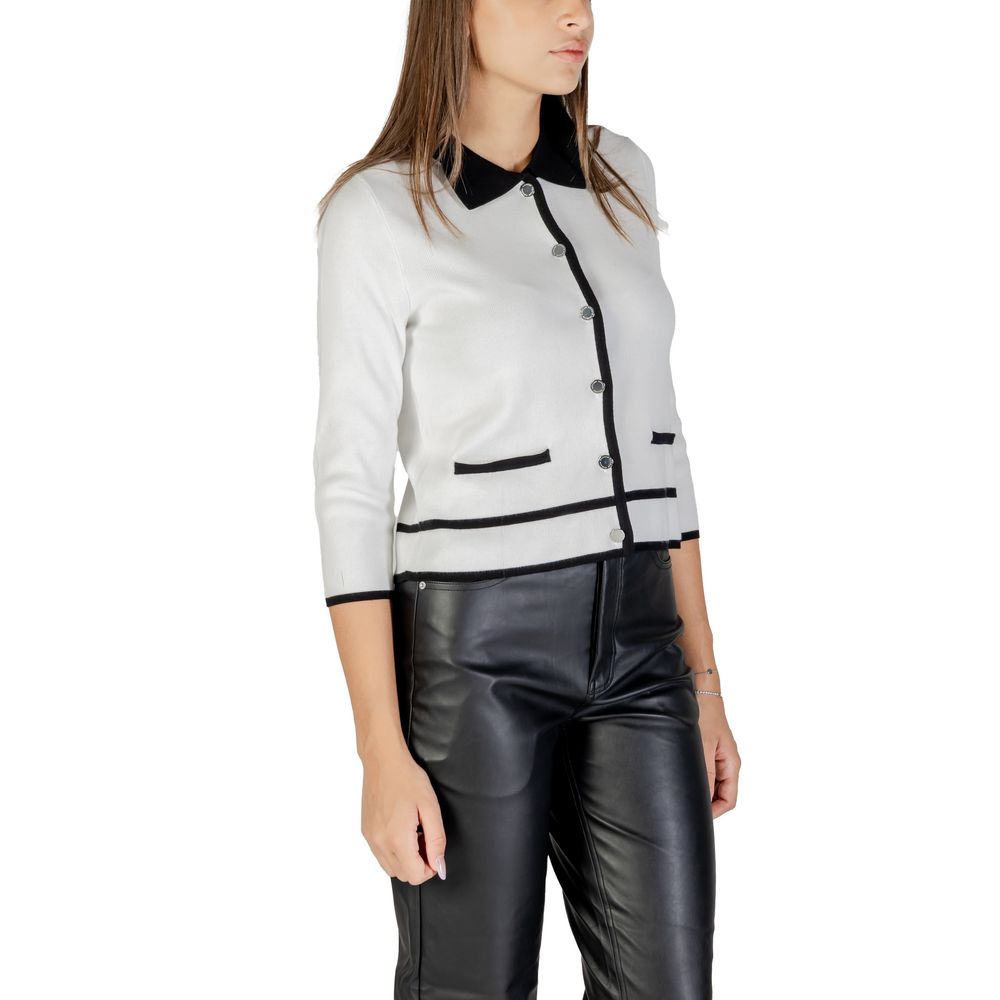 Morgan De Toi Black And White Viscose Sweatshirt | Regal Royce