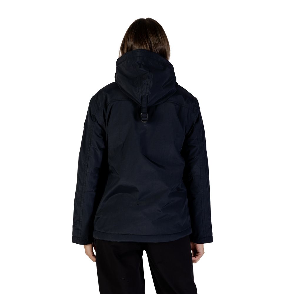 Napapijri Black Polyamide Rain Coat | Regal Royce