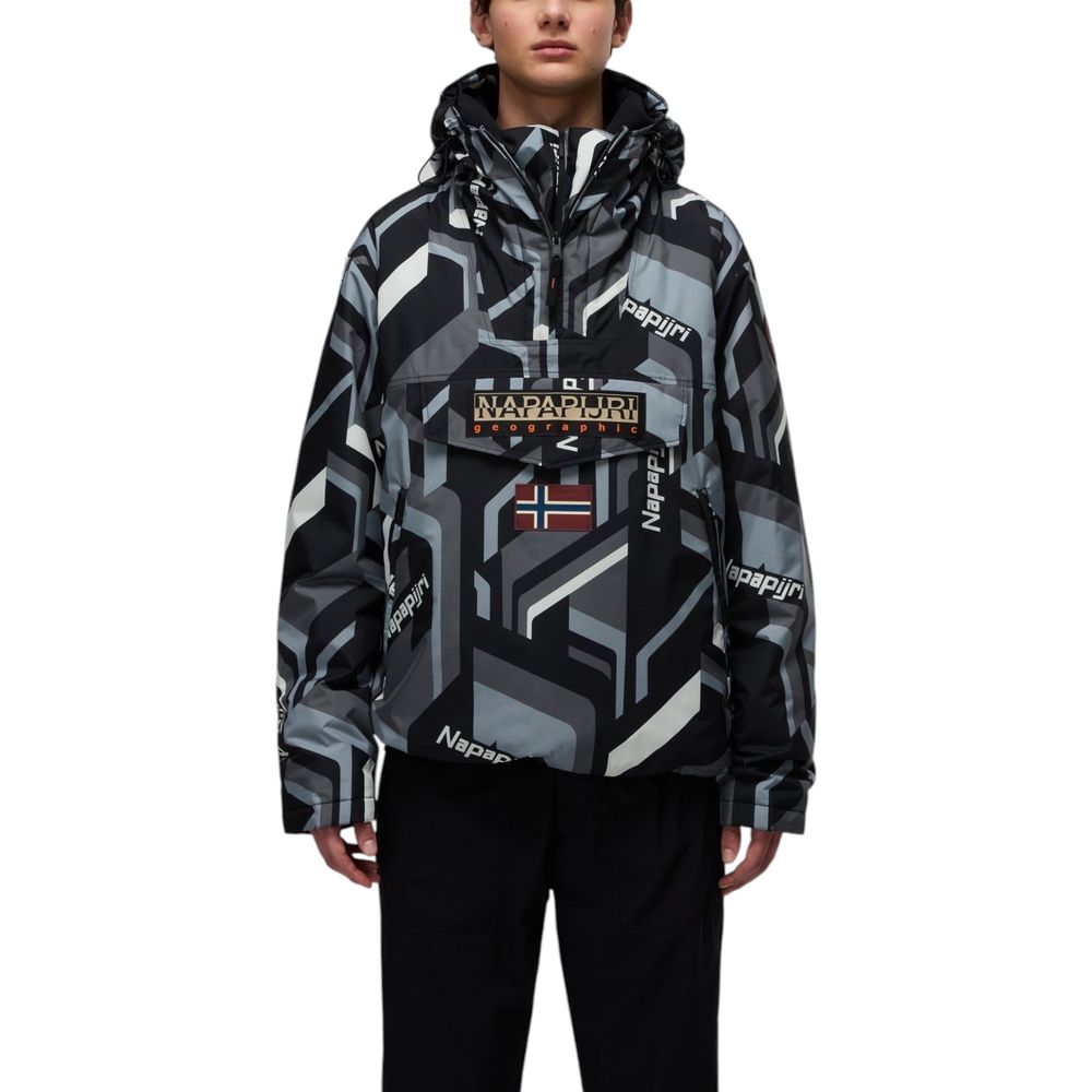 Napapijri Bicolor Recycled Polyester Shell Jacket | Regal Royce