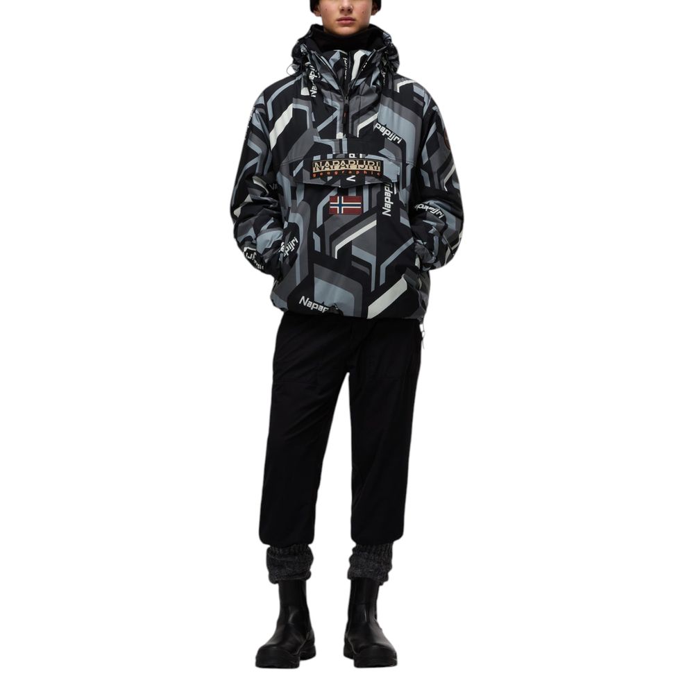 Napapijri Bicolor Recycled Polyester Shell Jacket | Regal Royce