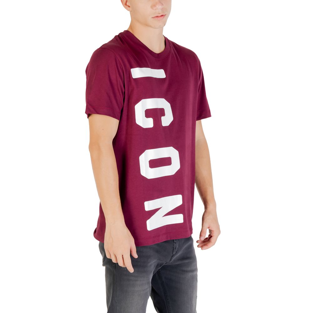 Icon Bordeaux Cotton T-Shirt | Regal Royce