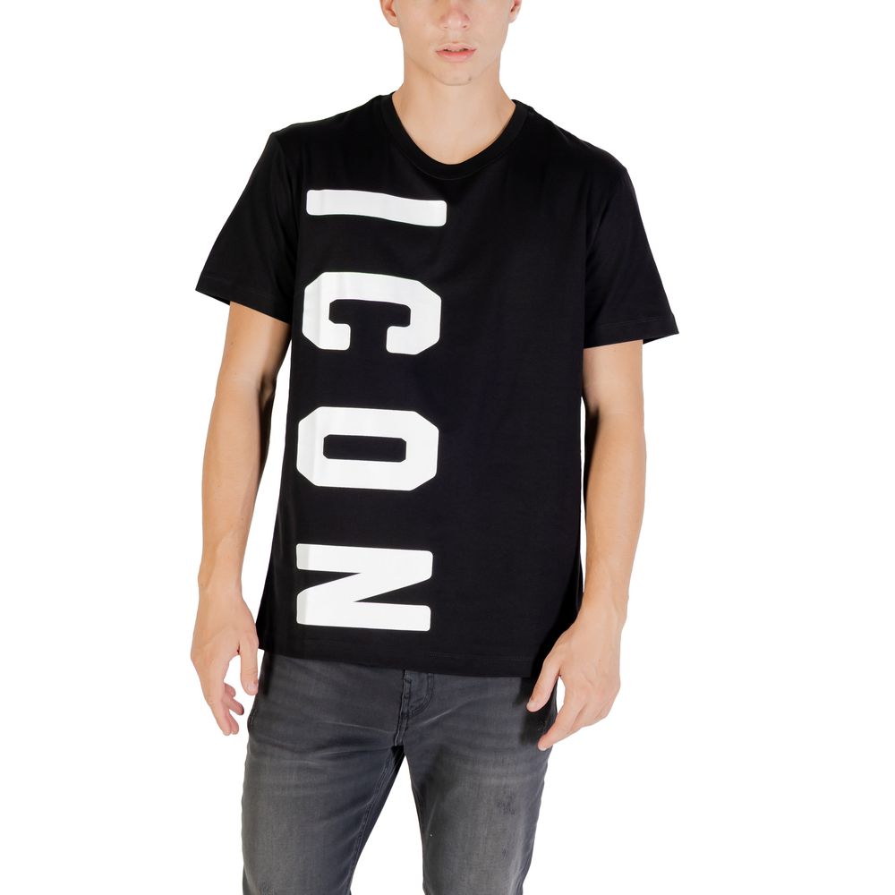 Icon Black And White Cotton T-Shirt | Regal Royce