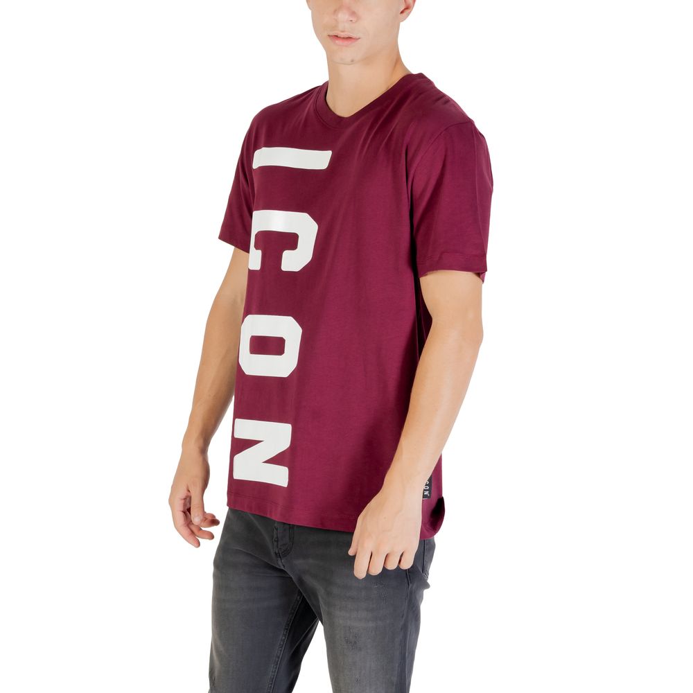 Icon Bordeaux Cotton T-Shirt | Regal Royce