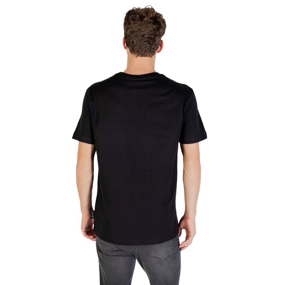 Icon Black And White Cotton T-Shirt | Regal Royce