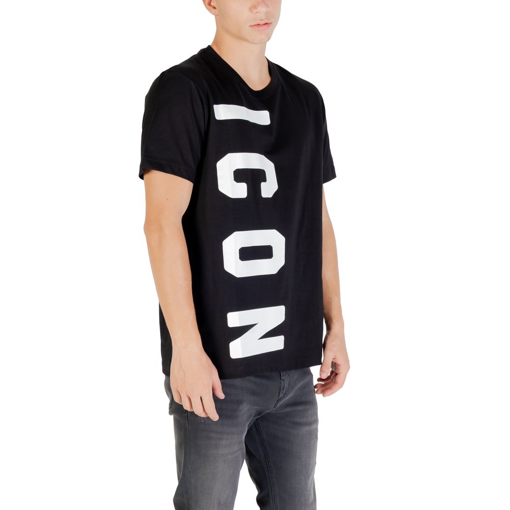 Icon Black And White Cotton T-Shirt | Regal Royce