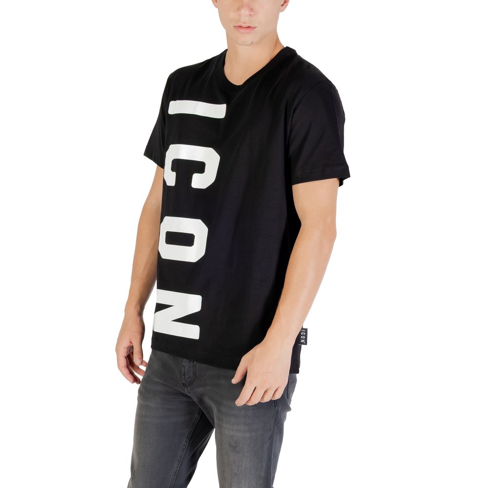 Icon Black And White Cotton T-Shirt | Regal Royce