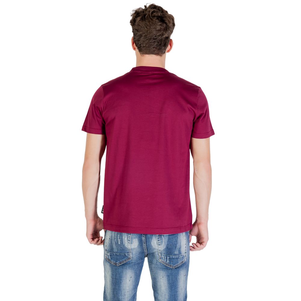 Icon Bordeaux Cotton T-Shirt | Regal Royce
