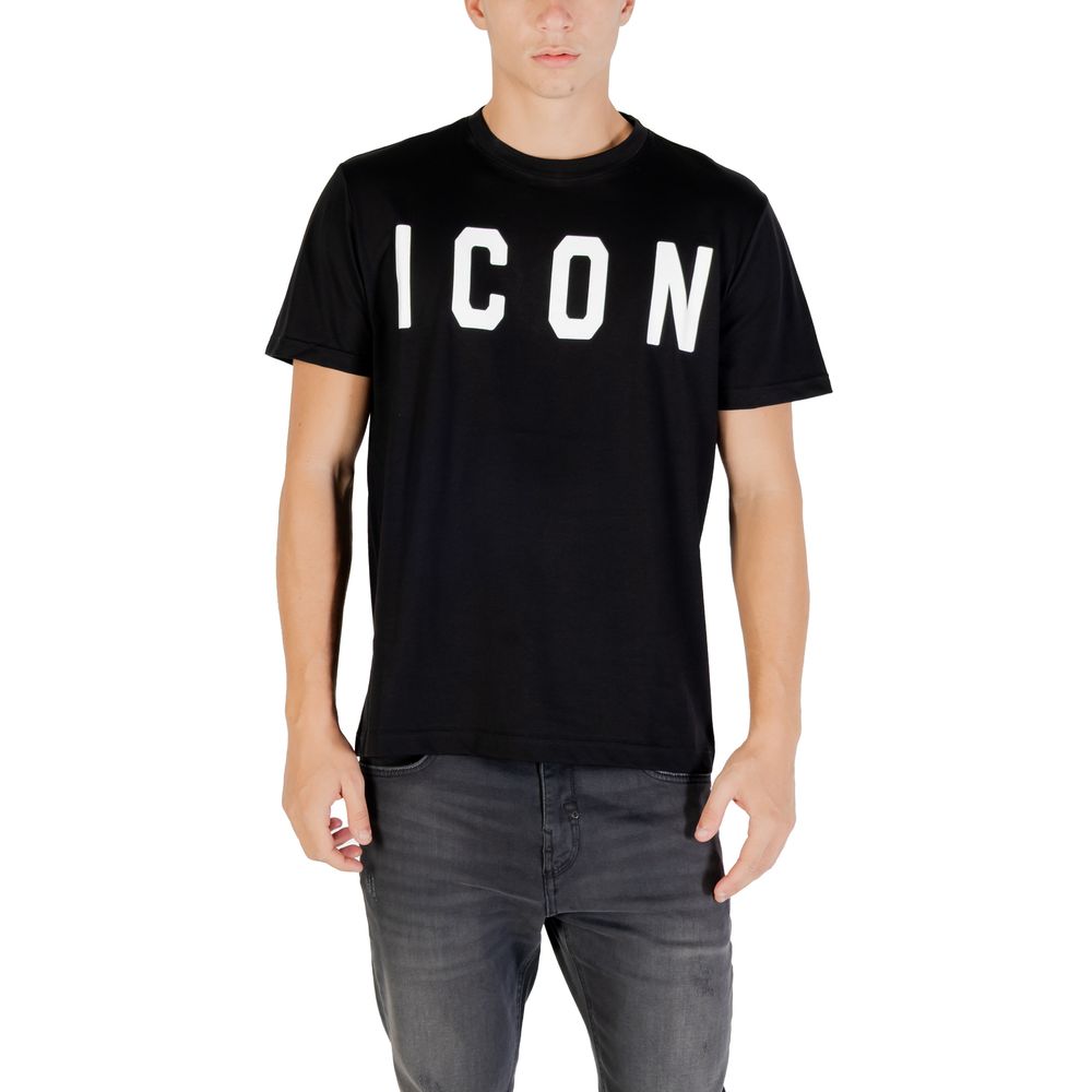 Icon Black And White Cotton T-Shirt | Regal Royce