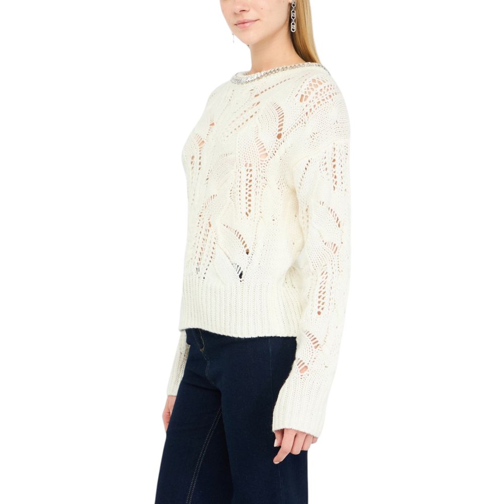 Liu Jo White Marabou Sweatshirt | Regal Royce