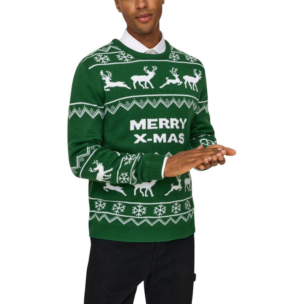 Only & Sons Bicolor Marabou Sweatshirt | Regal Royce