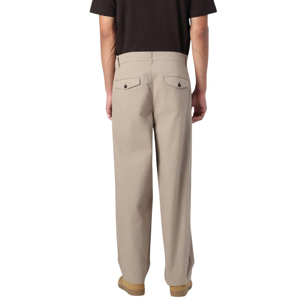 Only & Sons Beige Cotton Casual Pants | Regal Royce