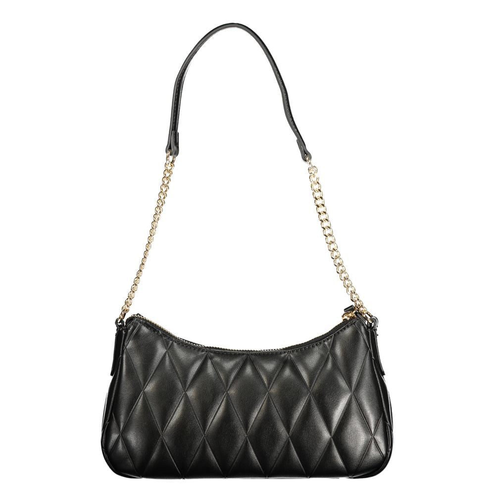 Twinset Black Polyurethane Women Shoulder Bag | Regal Royce