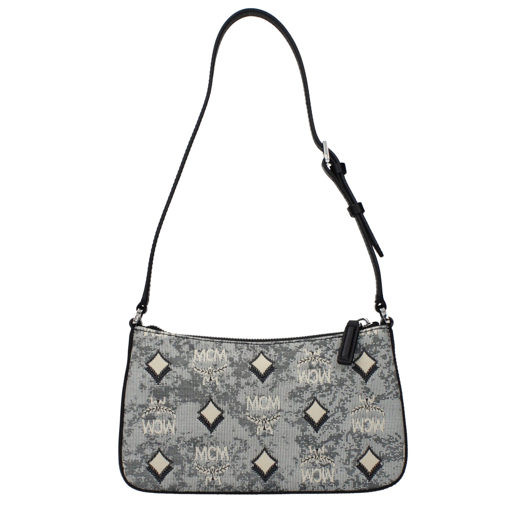 MCM Gray Fabric Crossbody Bag | Regal Royce