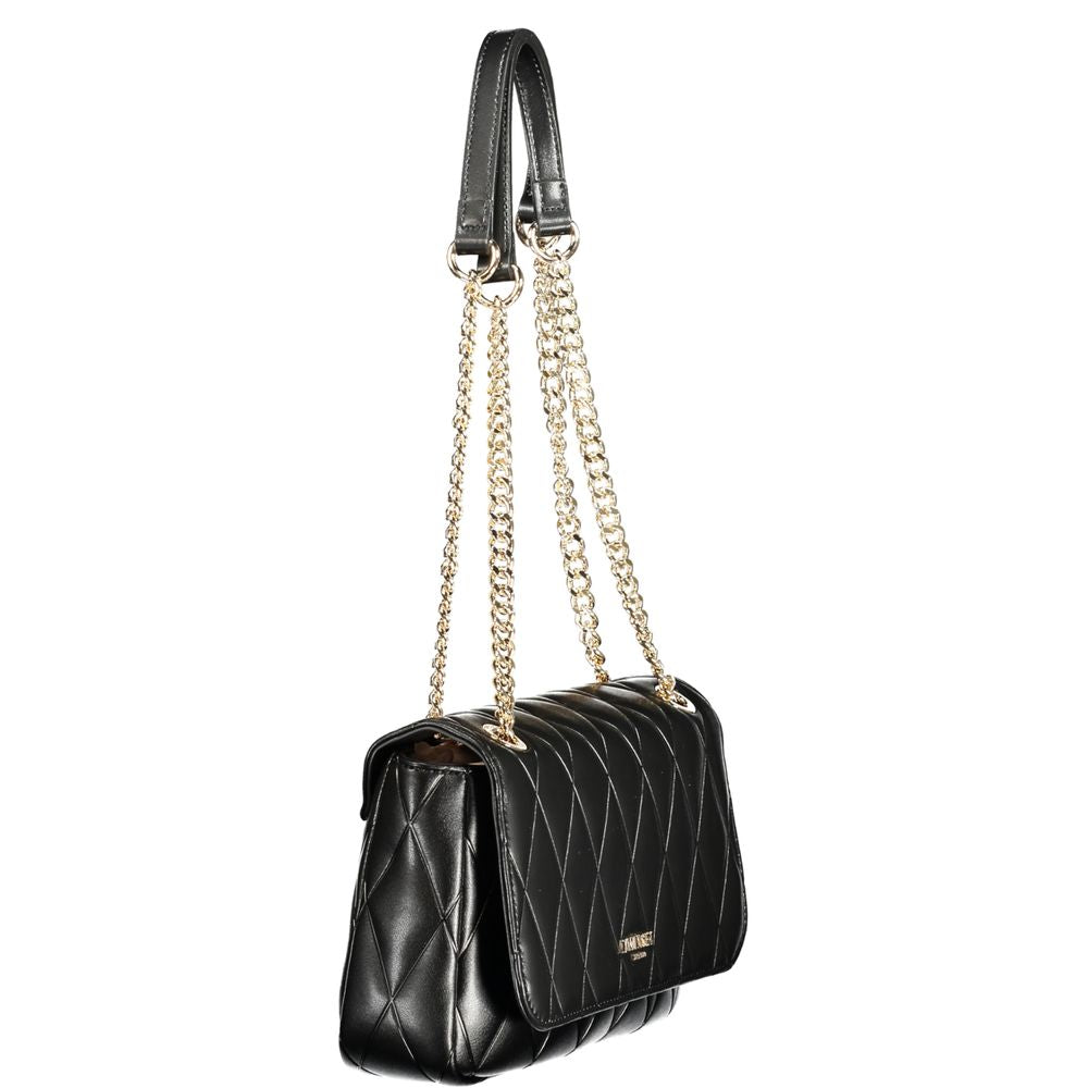 Twinset Black Polyurethane Women Handbag | Regal Royce