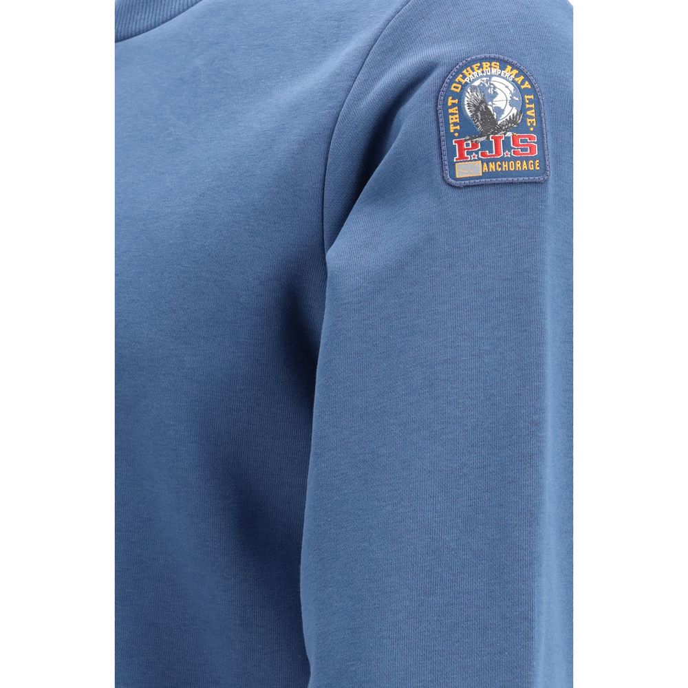 Parajumpers Blue Cotton Sweatshirt | Regal Royce