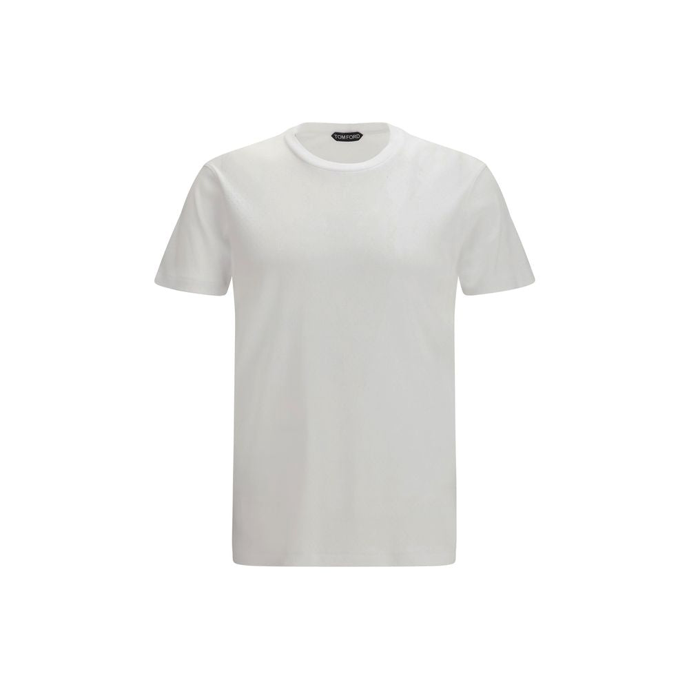 Tom Ford White Cotton T-Shirt | Regal Royce