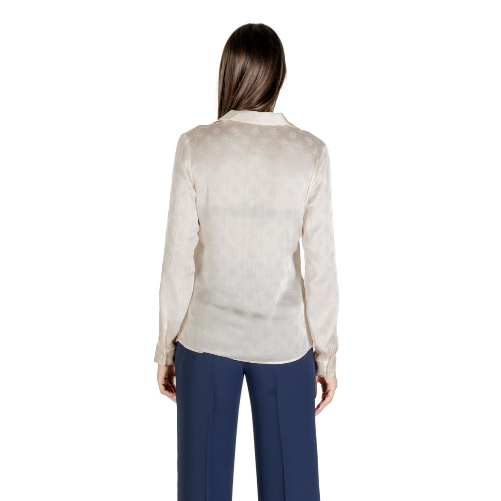 Guess Beige Polyester Blouse | Regal Royce
